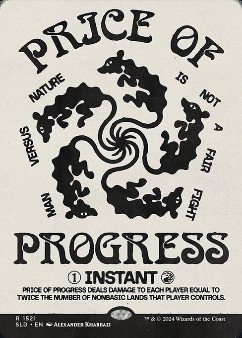 【Foil】(SLD-RR)Price of Progress/発展の代価【No.1521】【英語】