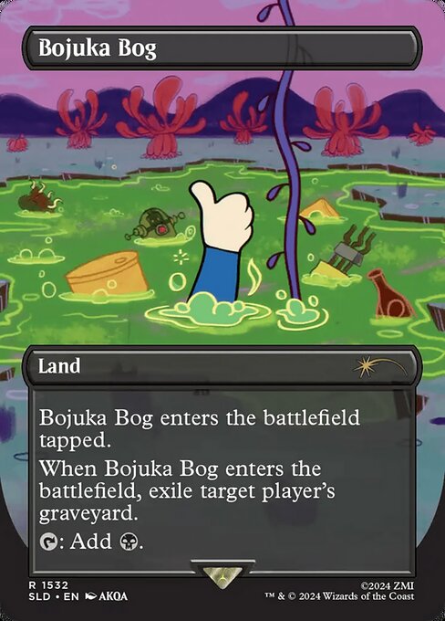 【Foil】(SLD-RL)Bojuka Bog/ボジューカの沼【No.1532】【英語】
