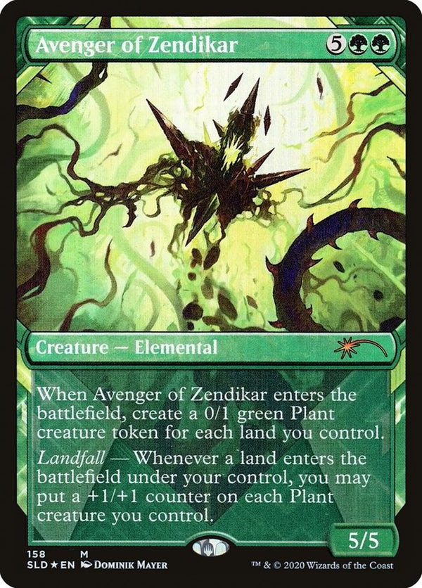 【Foil】(SLD-MG)Avenger of Zendikar/ゼンディカーの報復者【英語】