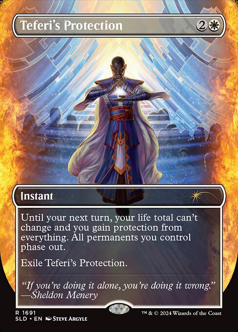 (SLD-RW)Teferi's Protection/テフェリーの防御【No.1691】【英語】