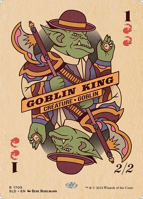 (SLD-RR)Goblin King/ゴブリンの王【No.1705】【英語】