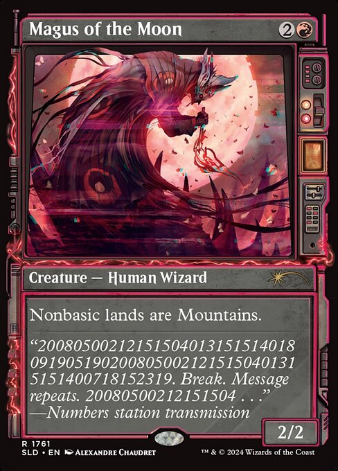 【Foil】(SLD-RR)Magus of the Moon/月の大魔術師【No.1761】【英語】