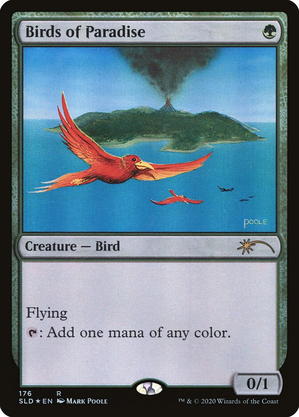 【Foil】(SLD-RG)Birds of Paradise/極楽鳥【No.176】【英語】