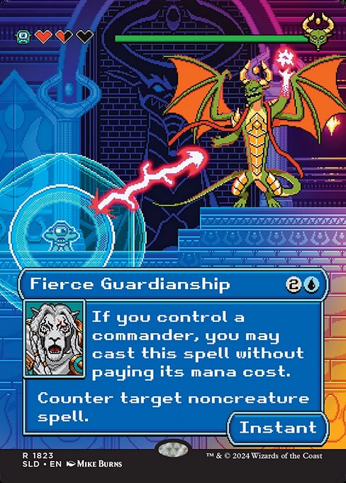 【Foil】(SLD-RU)Fierce Guardianship/激情の後見【No.1823】【英語】