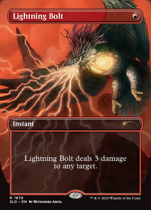【Foil】(SLD-RR)Lightning Bolt/稲妻【No.1879】【英語】