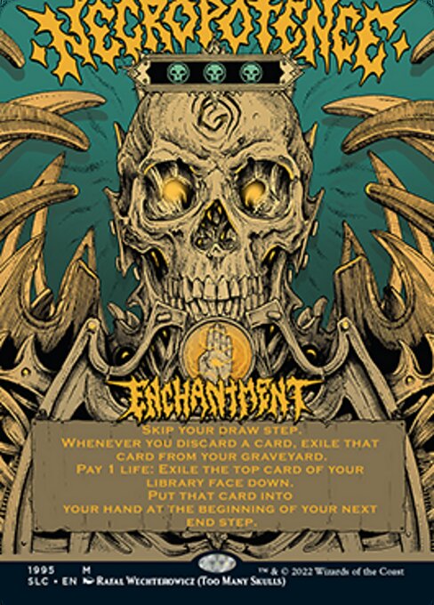 【Foil】(SLC-RB)Necropotence/ネクロポーテンス【No.1995】【英語】