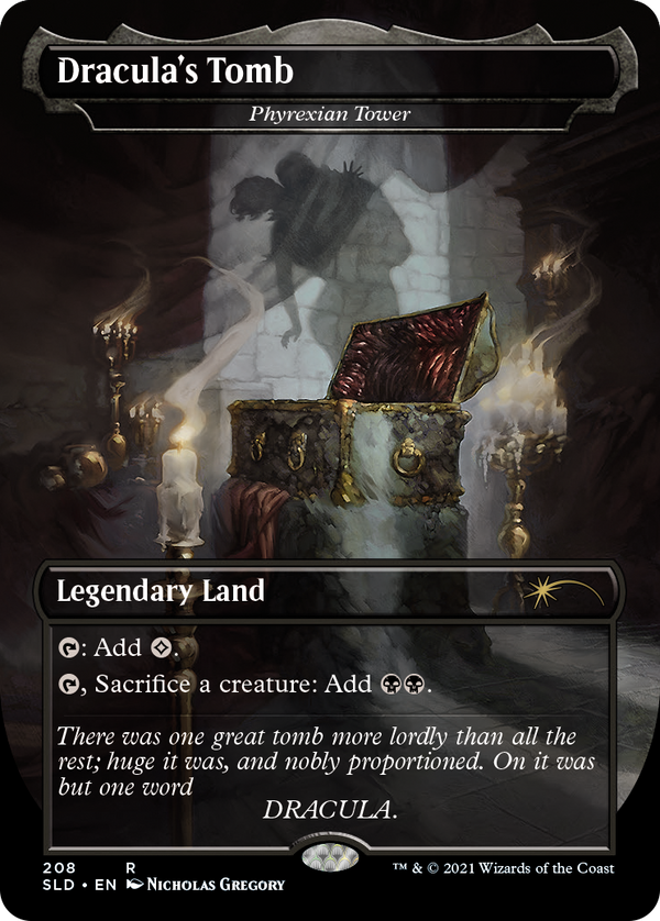 【Foil】(SLD-RL)Dracula's Tomb Phyrexian Tower/ファイレクシアの塔【No.208】【英語】