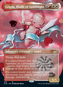 【Foil】(SLD-MM)Gisela, Blade of Goldnight/黄金夜の刃、ギセラ【No.218, Illus. Brandi Milne】【英語】