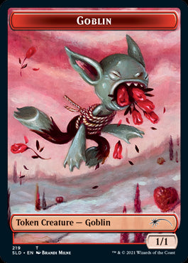 (SLD-Token)Goblin Token/ゴブリントークン【No.219, Illus. Brandi Milne】【英語】