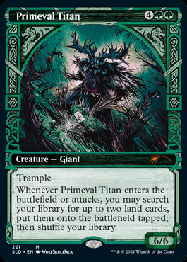 【Foil】(SLD-MG)Primeval Titan/原始のタイタン【英語】