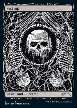 (SLD-RL)Swamp/沼【No.241, Illus. Mark Riddick】【英語】
