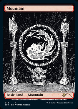 (SLD-RL)Mountain/山【No.242, Illus. Mark Riddick】【英語】