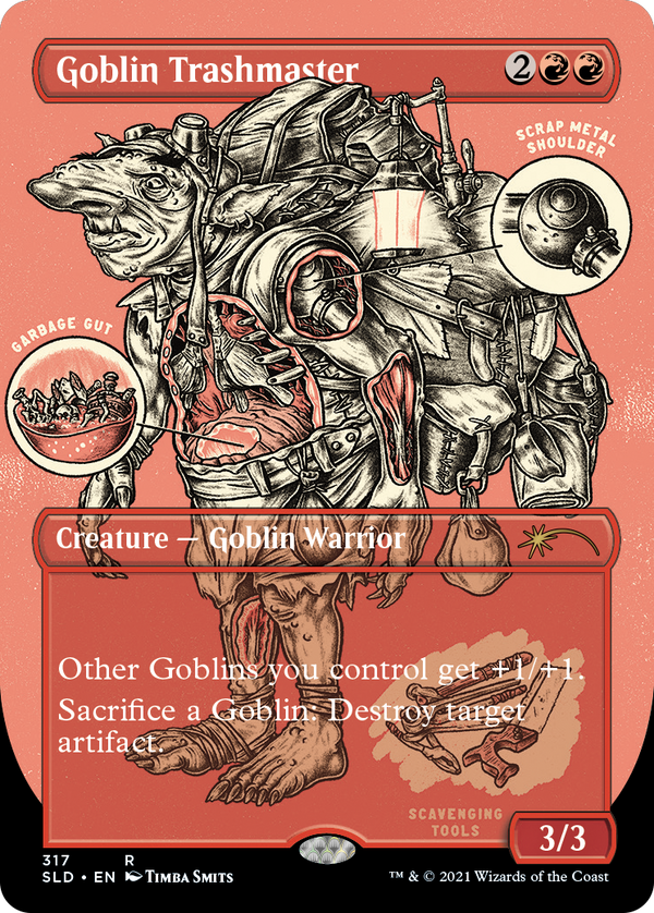 【エッチング仕様】(SLD-RR)Goblin Trashmaster/ゴブリンの損壊名手【英語】