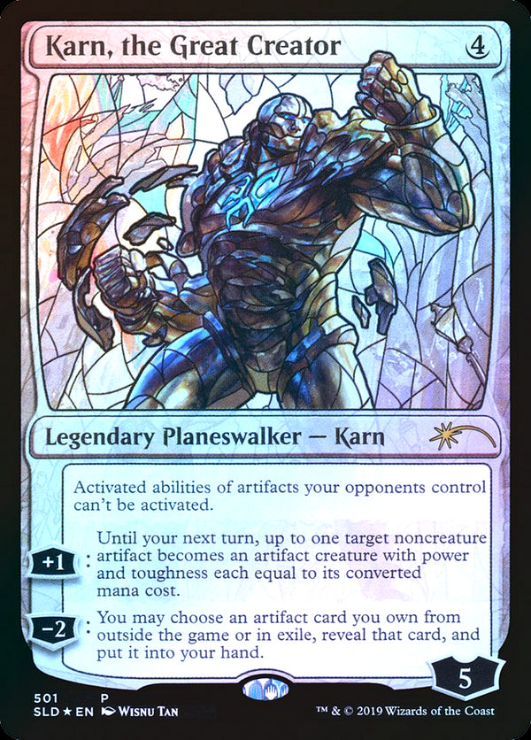【Foil】(SLD-RC)Karn, the Great Creator/大いなる創造者、カーン【No.501】【英語】