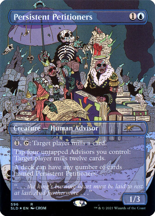 【Foil】(SLD-RU)Persistent Petitioners/しつこい請願者【No.596】【英語】