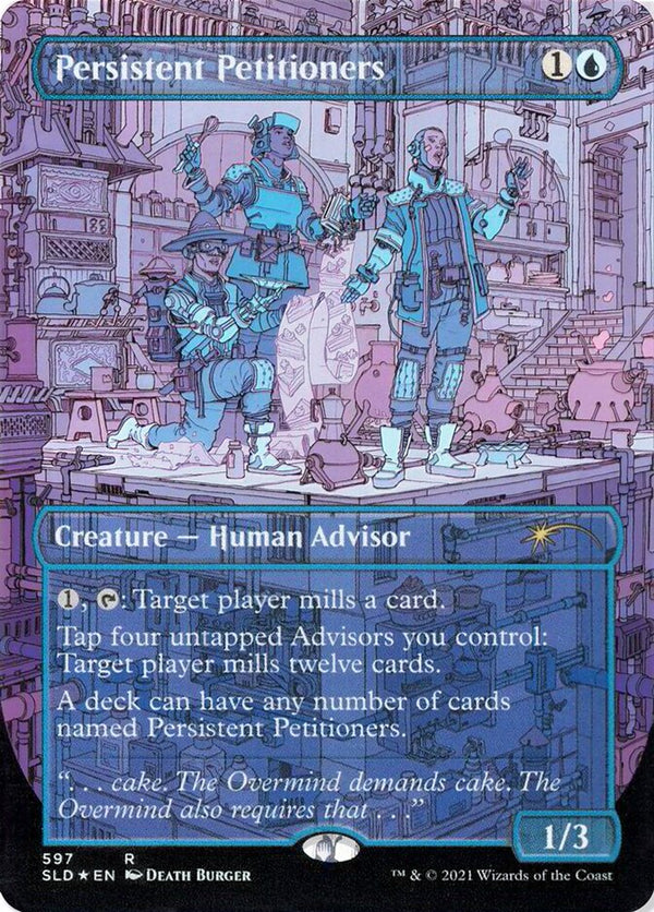 【Foil】(SLD-RU)Persistent Petitioners/しつこい請願者【No.597】【英語】