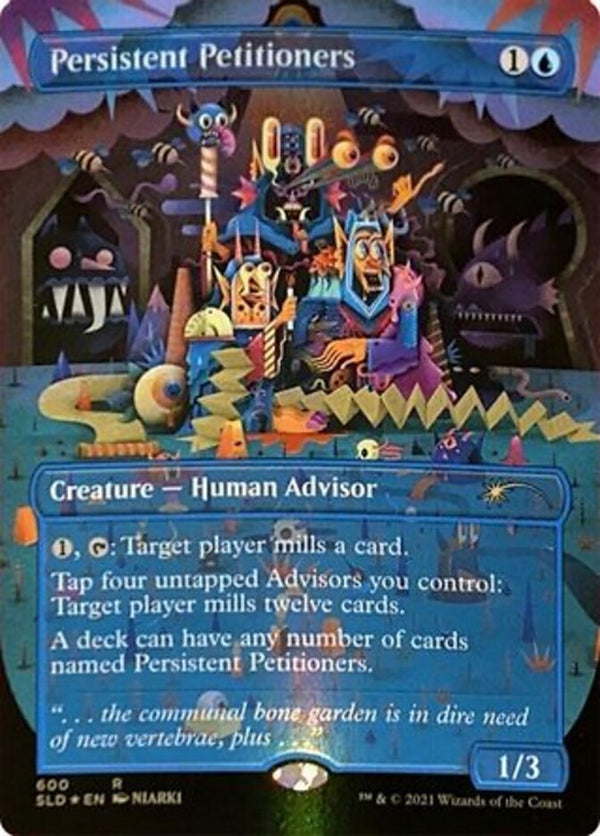 【Foil】(SLD-RU)Persistent Petitioners/しつこい請願者【No.600】【英語】