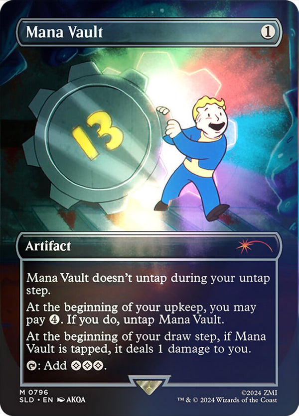 【Foil】(SLD-MA)Mana Vault/魔力の櫃【No.796】【英語】
