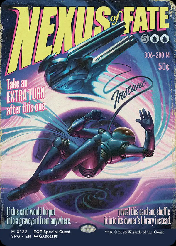 【Foil】【ボーダーレス】(SPG-MU)Nexus of Fate/運命のきずな【No.0122】【英語】