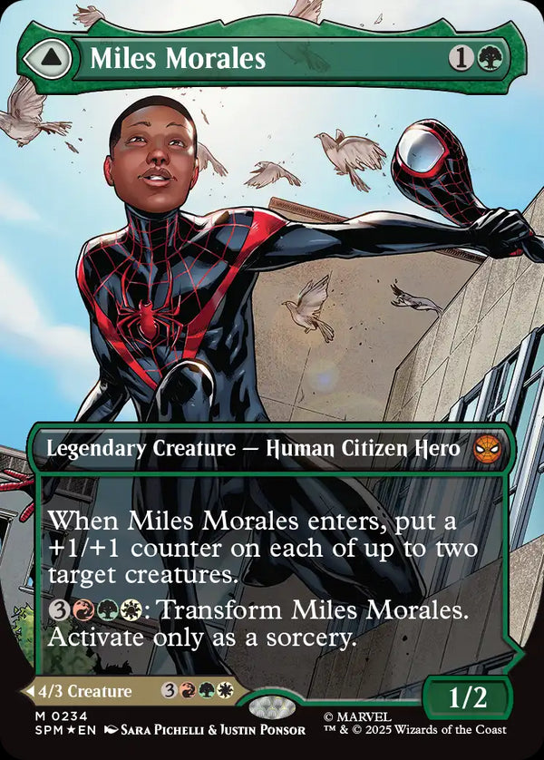 【Foil】【クラシック・コミック】(SPM-MG)Miles Morales/マイルズ・モラレス【No.0234】【英語】