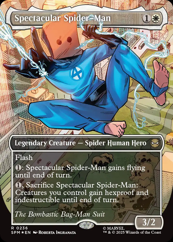 【テクスチャー・フォイル】【コスチューム・チェンジ】(SPM-RW)Spectacular Spider-Man/スペクタキュラー・スパイダーマン【No.0236】【英語】