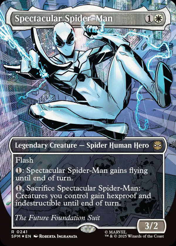 【テクスチャー・フォイル】【コスチューム・チェンジ】(SPM-RW)Spectacular Spider-Man/スペクタキュラー・スパイダーマン【No.0241】【英語】