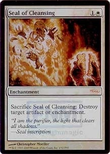 【Foil】(Promo-FNM)Seal of Cleansing/浄化の印章【英語】