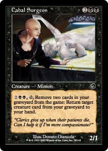 【Foil】(TOR-CB)Cabal Surgeon/陰謀団の外科医【英語】