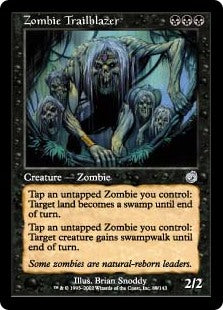 【Foil】(TOR-UB)Zombie Trailblazer/ゾンビの先駆者【日本語】