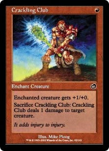 【Foil】(TOR-CR)Crackling Club/はじけるこん棒【英語】