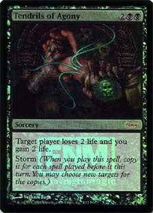 【Foil】(Promo-FNM)Tendrils of Agony/苦悶の触手【英語】