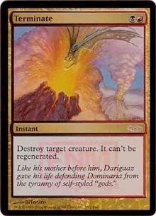 【Foil】(Promo-FNM)Terminate/終止【英語】