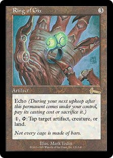 【Foil】(ULG-RA)Ring of Gix/ギックスの指輪【英語】