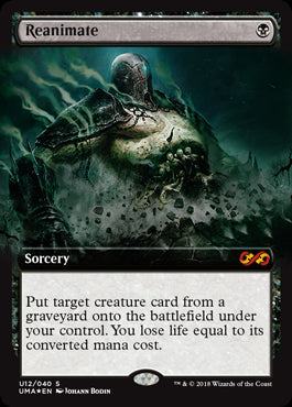 【Foil】(UMA-Box_Topper-MB)Reanimate/再活性【英語】