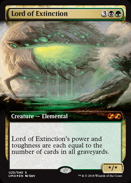【Foil】(UMA-Box_Topper-MM)Lord of Extinction/絶滅の王【英語】