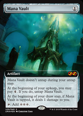 【Foil】(UMA-Box_Topper-MA)Mana Vault/魔力の櫃【英語】