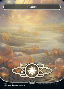 【ギャラクシー・フォイル】【フレームレス】(UNF-CL)Plains/平地【No.486】【英語】