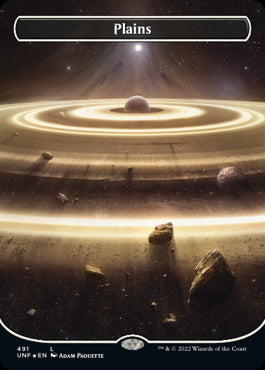 【ギャラクシー・フォイル】【フレームレス】(UNF-CL)Plains/平地【No.491】【英語】