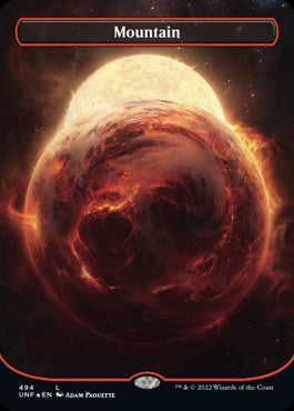 【ギャラクシー・フォイル】【フレームレス】(UNF-CL)Mountain/山【No.494】【英語】