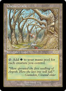 ガイアの揺籃の地/Gaea's Cradle 日本語版1枚 USG MTG USG-RL)Gaea's Cradle/ガイアの揺籃の地【英語】 – ENNDAL GAMES