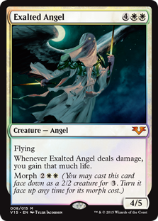 (V15-MW)Exalted Angel/賛美されし天使【英語】