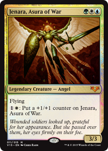 (V15-MM)Jenara, Asura of War/戦争のアスラ、ジェナーラ【英語】