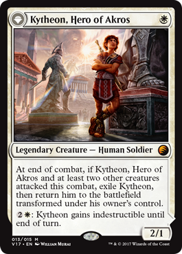 (V17-MW)Kytheon, Hero of Akros/アクロスの英雄、キテオン【英語】