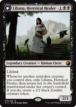(V17-MB)Liliana, Heretical Healer/異端の癒し手、リリアナ【英語】