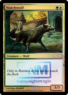 【Foil】(Promo-FNM)Watchwolf/番狼【英語】