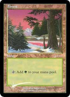 (Promo-Arena)Forest/森 (2001, Ice Ageイラスト)【英語】