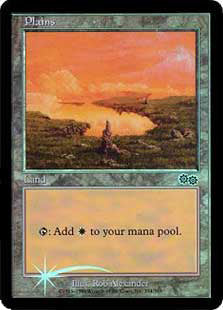 (Promo-Arena)Plains/平地 (1999, Urza's Sagaイラスト)【英語】