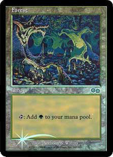 (Promo-Arena)Forest/森 (1999, Urza's Sagaイラスト)【英語】