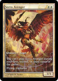 【Foil】(Promo-Champs)Serra Avenger/セラの報復者【英語】