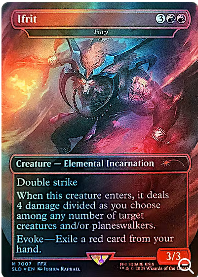 【FOIL】(SLD-MR)Fury/激情【7007】【日本語】イフリート